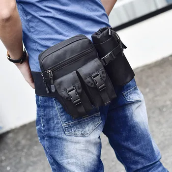 

Multi-function Tool Sat Bag Riding Water Bottle Pockets Travel Male Package Lumbar Road Submarine