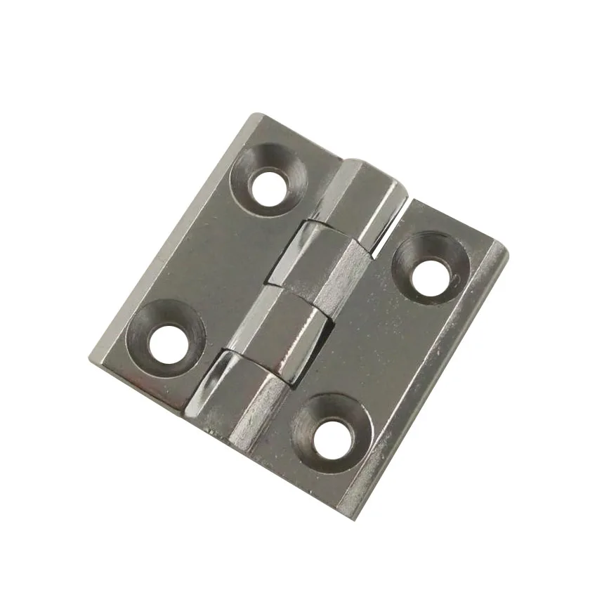 4pcs Corner Hinges Door Butt Zinc Alloy Heavy Duty Door Hinge 40x40mm Furniture Folding Hinges for Kitchen Cabinets