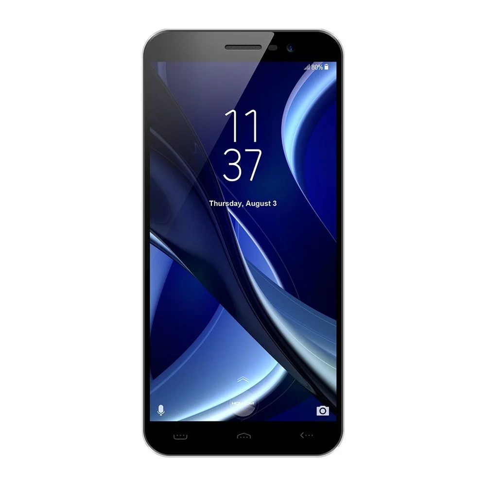 Original HOMTOM S16 3G 5.5 Inch Android 7.0 Smartphone 2GB RAM 16GB ROM MT6580 Quad Core 13MP Fingerprint Mobile Cellphones