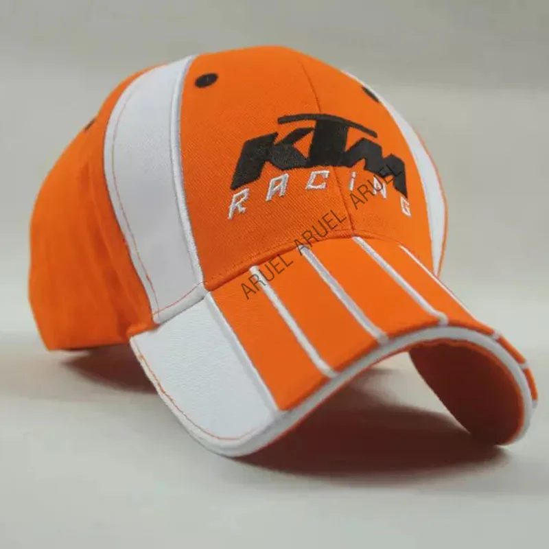 

Hat factory KTM motorcycle Men racing cap outdoor sport baseball cap letter Embroidery MOTOGP Adjustable Cap Snapback casquette