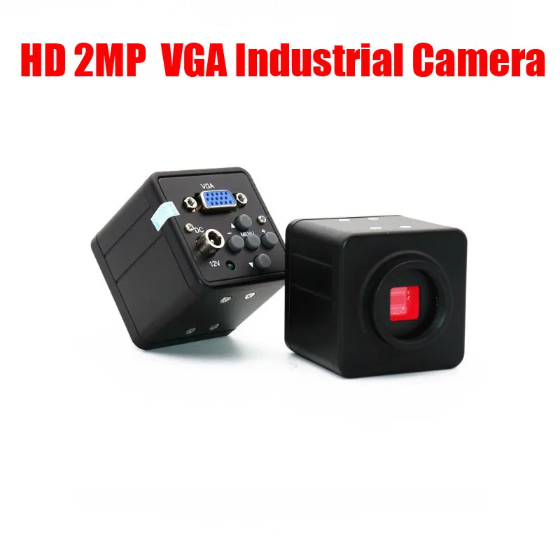 HD 2 миллиона пикселей VGA промышленная камера CCD Электронный видео микроскоп с
