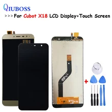 Протестирован хорошо для Cubot X18 ЖК-дисплей+ сенсорный экран панель дигитайзер Запасные части в сборе 5,7 дюймов 720*1440+ Инструменты