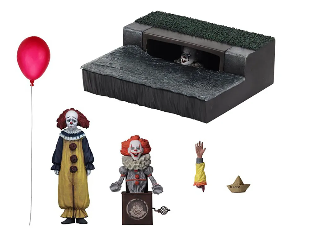 Набор аксессуаров NECA Stephen King's It 2017 Ultimate Pennywise ПВХ фигурка Коллекционная модель