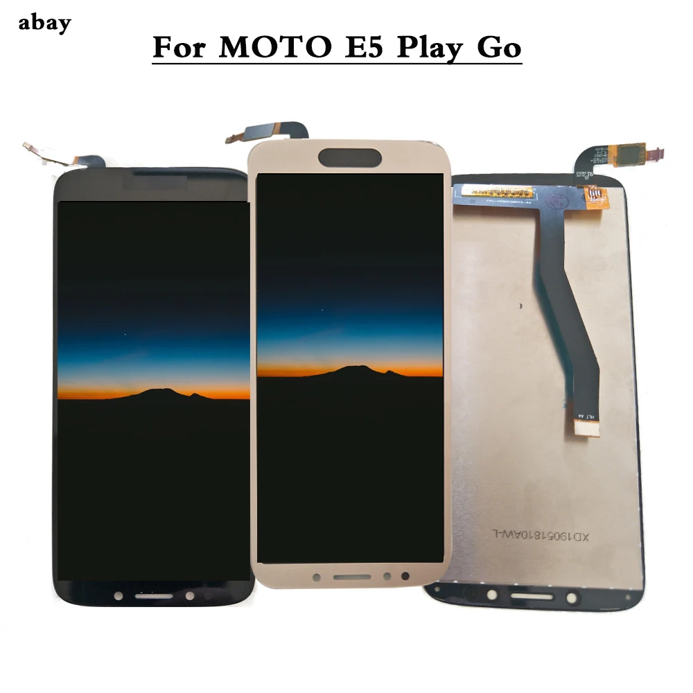 

5.8 inch High Quality New For Motorola Moto E5 Play GO LCD Display touch Screen Digitizer Assembly Replacement Parts