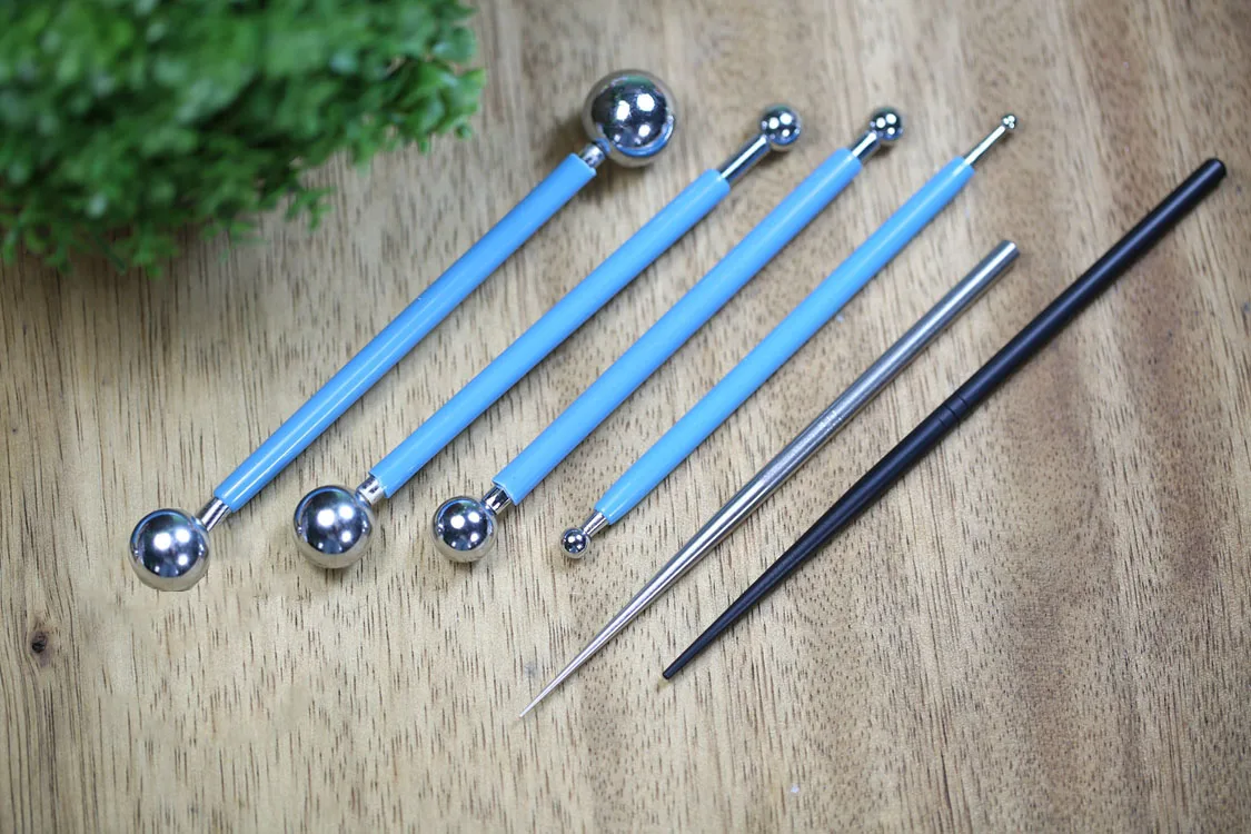 Fondant shaping tool,stainless steel shaped carved clay polymer