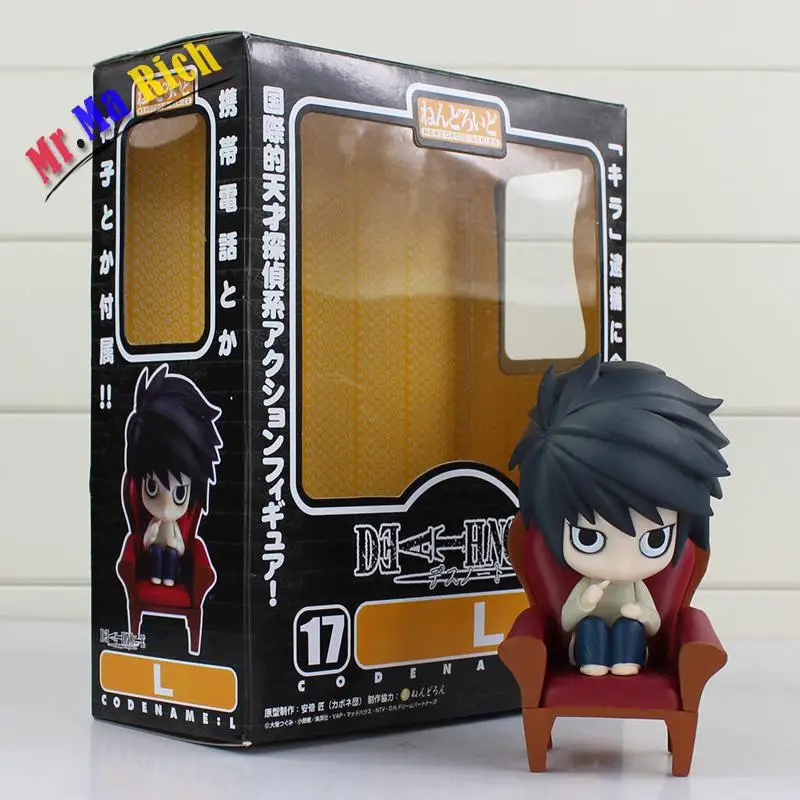 

Anime Death Note Pvc Figure Giocattolo Nendoroid 17 # L Lawliet 10 Cm Q Versione Del Modello Bambola Per I Bambini