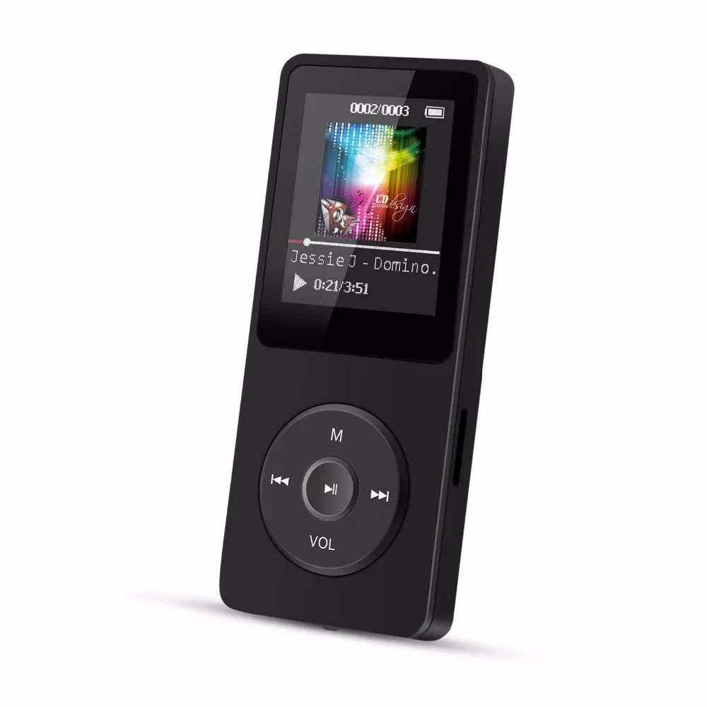 Проигрыватель музыки Binful 8 ГБ и 70 часов воспроизведения MP3 без потерь
