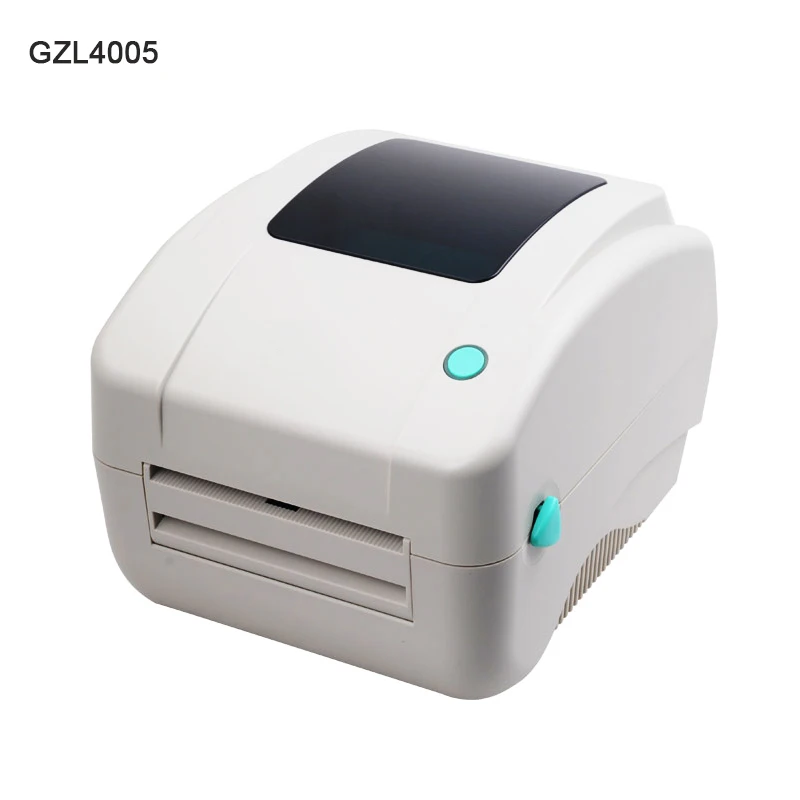 4 بوصة طابعة باركود تسمية طابعة ملصقات لاصق ملصق الباركود طابعة التسمية ل USB POS الكمبيوتر مباشرة الحرارية GZL4005 4 بوصة طابعة باركود تسمية طابعة ملصقات لاصق ملصق الباركود طابعة التسمية ل USB POS الكمبيوتر مباشرة الحرارية GZL4005