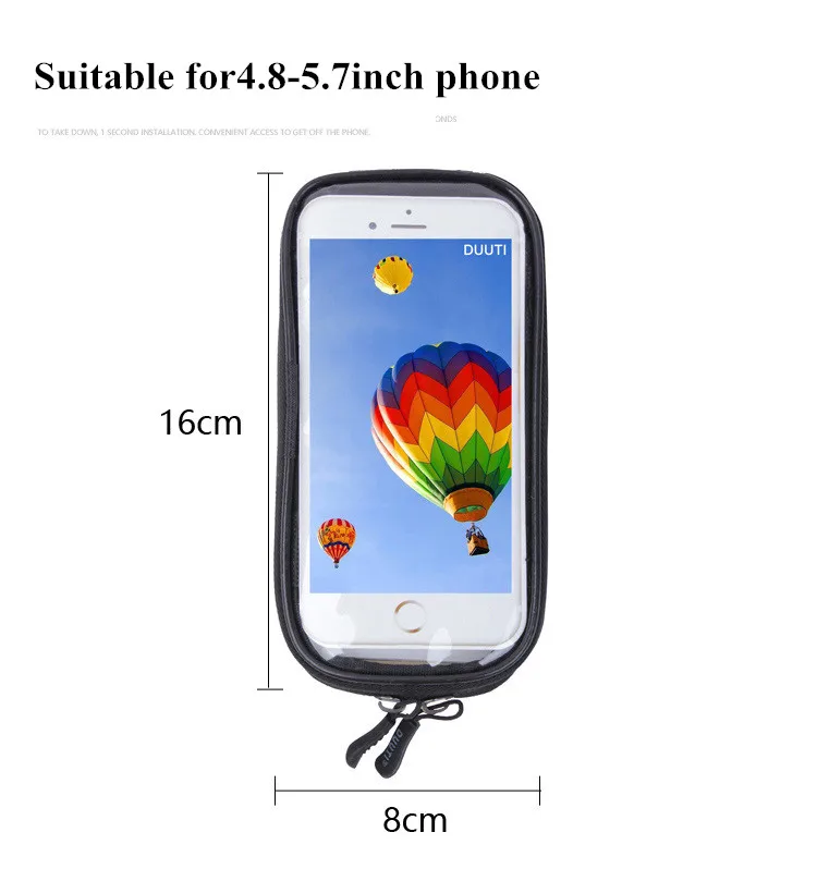Sale 5 Color Waterproof Touch Screen Bicycle Bags Cycling Fluorescence Band Frame Bike Front 5.0 inch Mobile Phone Tube Storage Bag 2 Sale 5 Color Waterproof Touch Screen Bicycle Bags Cycling Fluorescence Band Frame Bike Front 5.0 inch Mobile Phone Tube Storage Bag 2