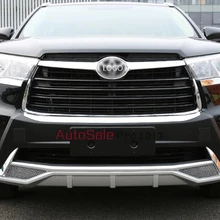 Пластиковая защита переднего и заднего бампера для Toyota Highlander