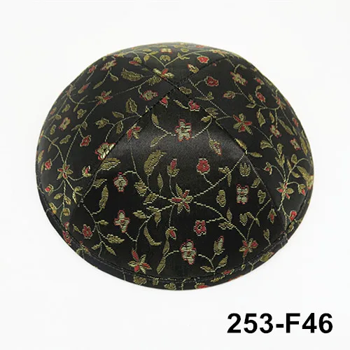 Парча 19 см kippot kipa Appaerl Аксессуары Шапки вязаные шапки beanie Kippah Jean Yarmullka