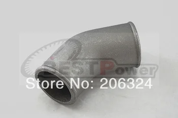 

63mm Universal 2.5" inch Outlet Cast Aluminum Elbow 45 Degree Pipe Sharp bend Turbo