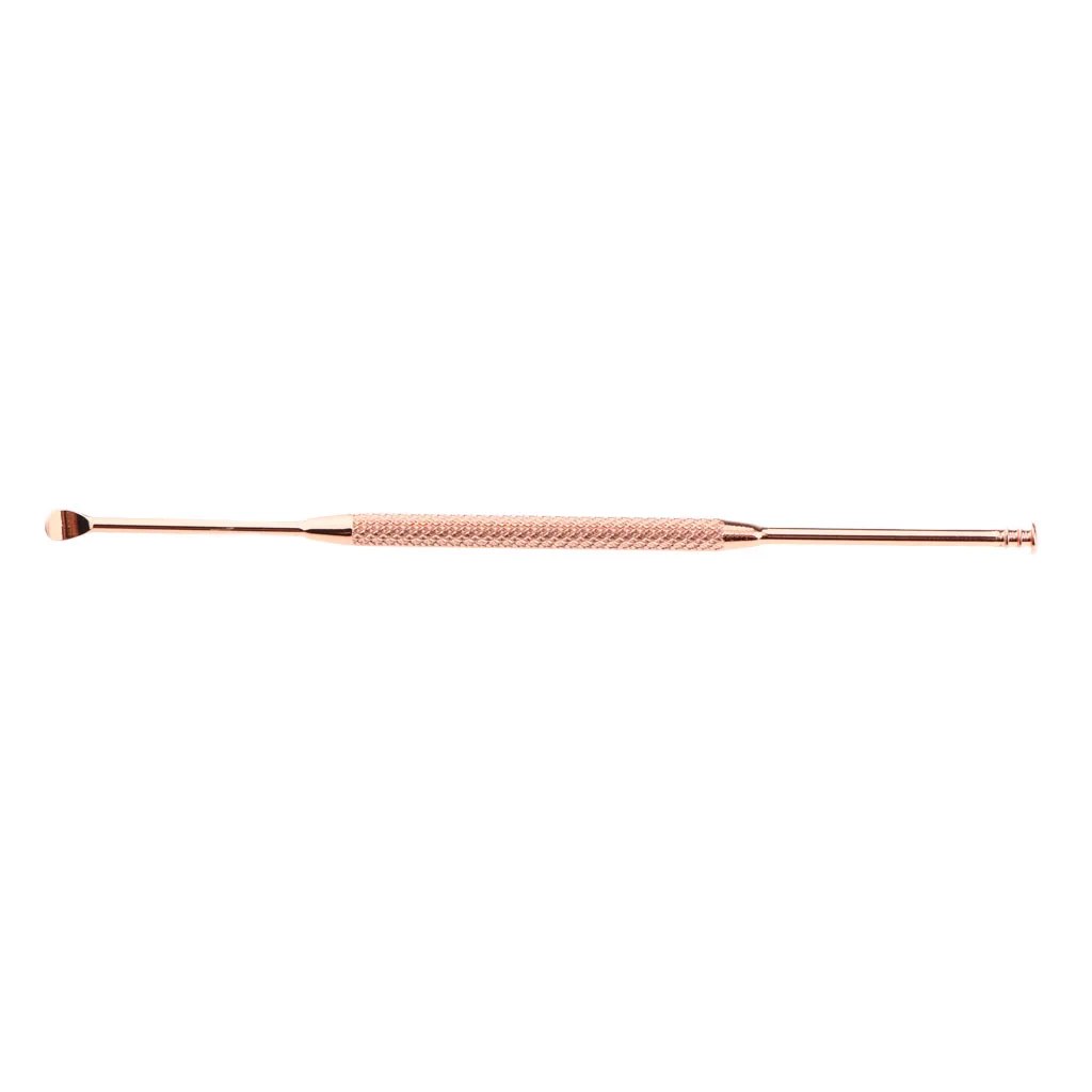 Stainless Steel Rose Gold Ear Pick Wax Remover Cleaner Care Tool