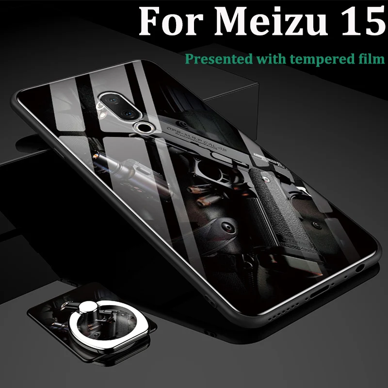 

Tempered Glass case For Meizu15 Cover shell Fashion Mirror ForMeizu MX15 phone Cases For Mei zu 15 MX 15 shell fundas
