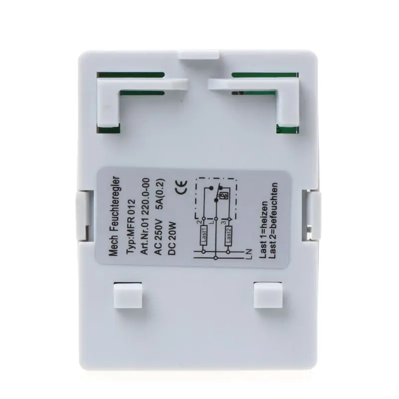 

New High quality Mechanical Hygrostat Humidity Controller Connect Fan Heater for Cabinet MFR012
