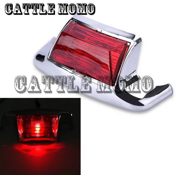 Motorcycle Rear Fender Tip Light Red Lens For Harley FLSTC Heritage