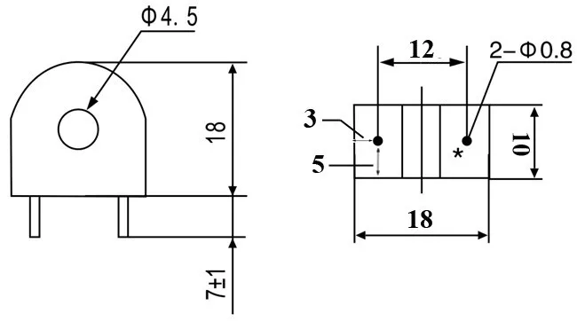 HEYI mini current transformer CT-226A