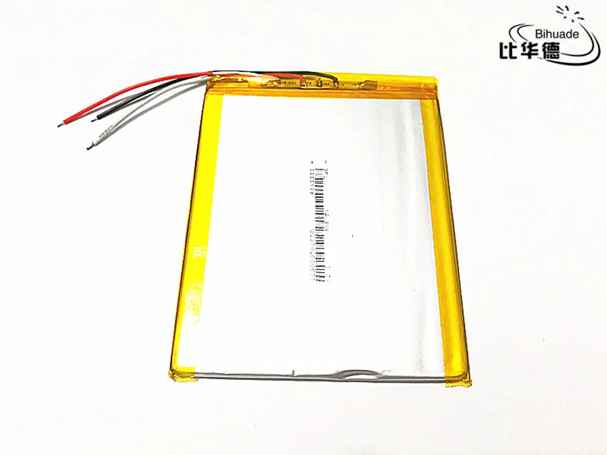 Free shipping 5pcs/lot 3 line 4285104 capacity 5000 mAh polymer battery for tablet pc 7 inch 8 inch 9inch