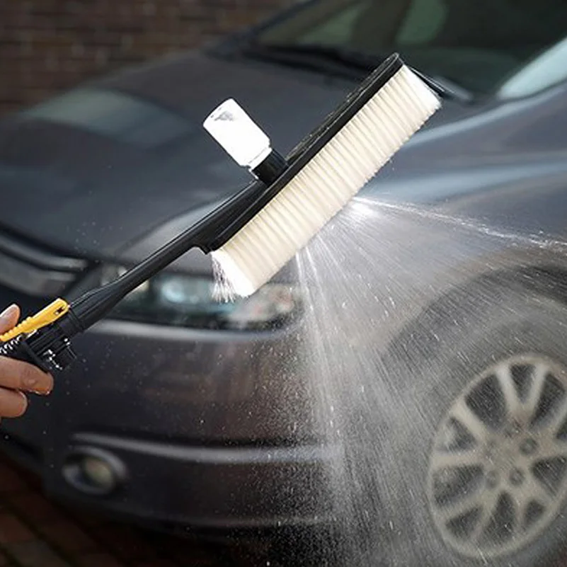 

Car Wash Brush Auto Exterior Retractable Long Handle Switch Water Flow For Jeep Grand Cherokee Patriot Renegade Compass Command