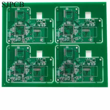 SJPCB Panelization требуется 2*2 же доска производства готовой путем измельчения пространство ни один квадратный Форма PCB