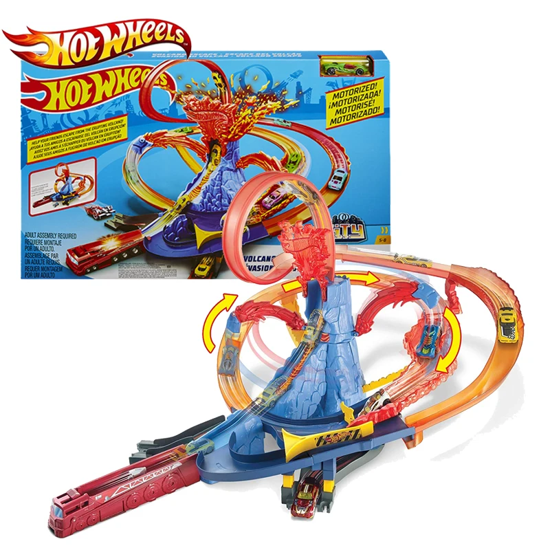 Hot Wheels Volcano Escape Playset atelieryuwa.ciao.jp
