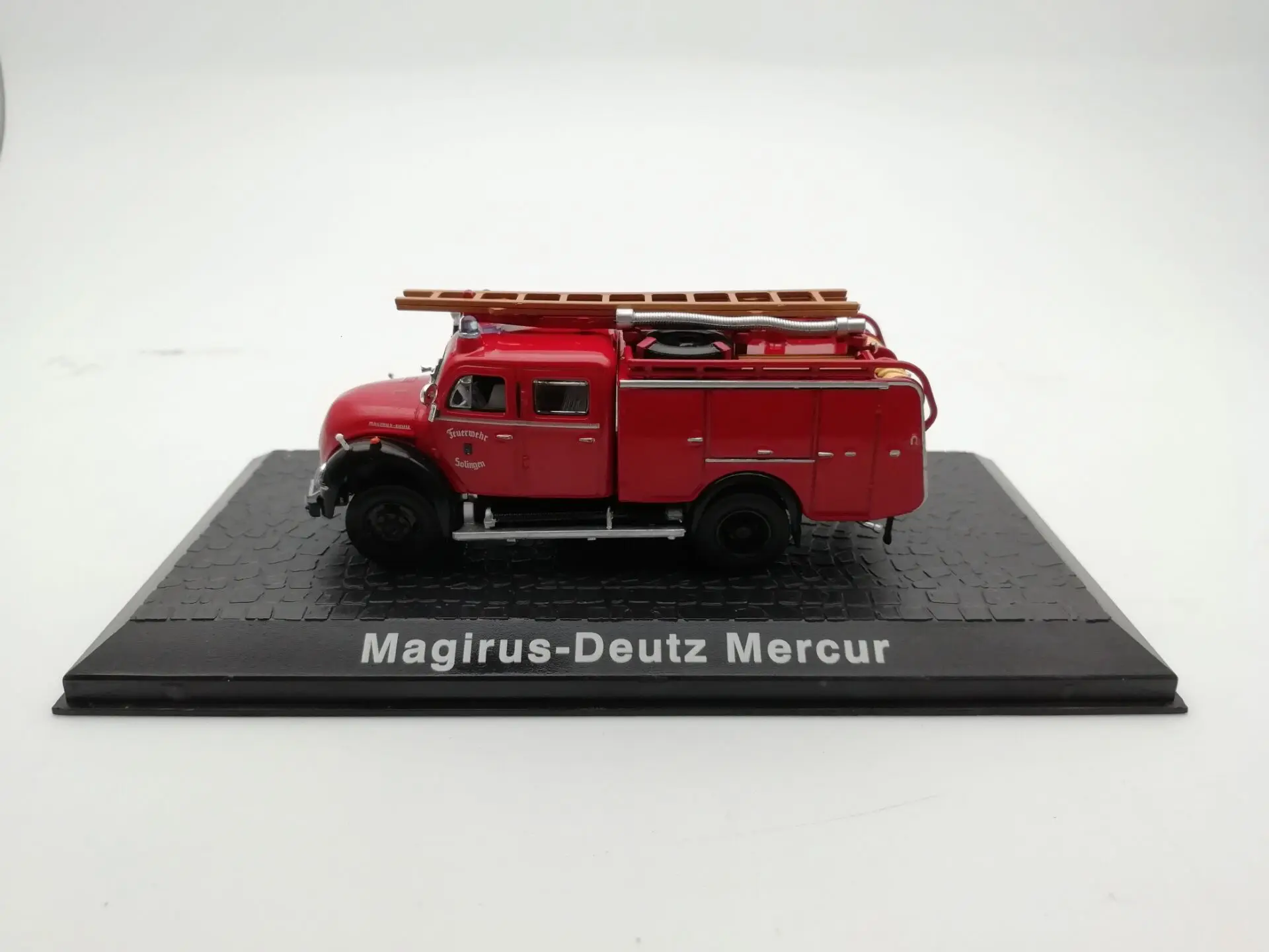 A tlas 1:72 Magirus Deutz Mercur огонь двигатель бутик сплав автомобиль игрушки для детей