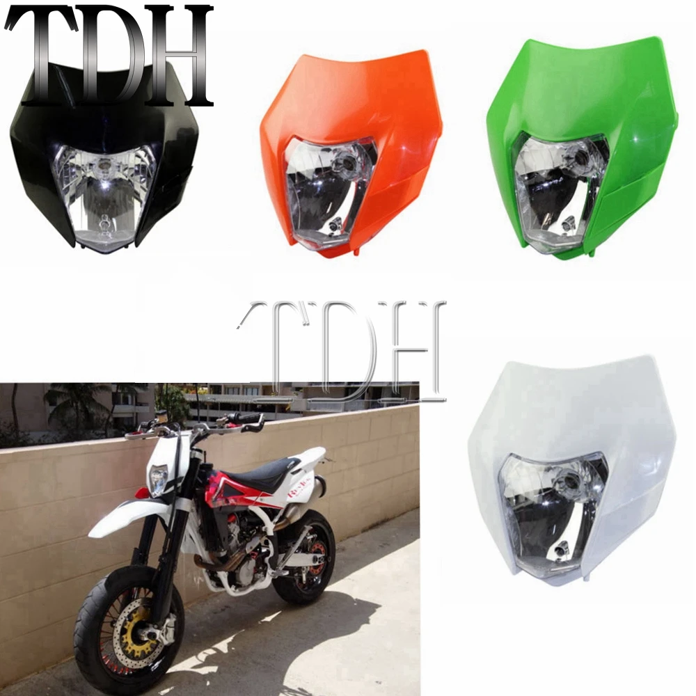 Мотоциклетная маска для фар Enduro Supermoto четыре цвета двойной спортивный