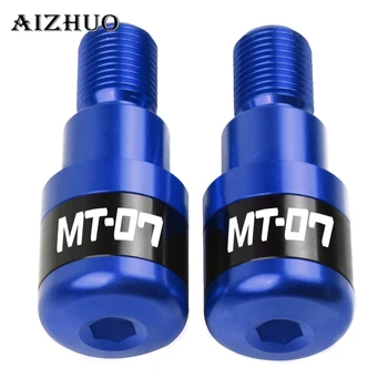 

CNC Motorcycle Accessories Handlebar Handle Grips End Hand Bar End Cap For YAMAHA MT07 MT-07 MT 07 FZ07 FZ 07 2014 2015 2016 17