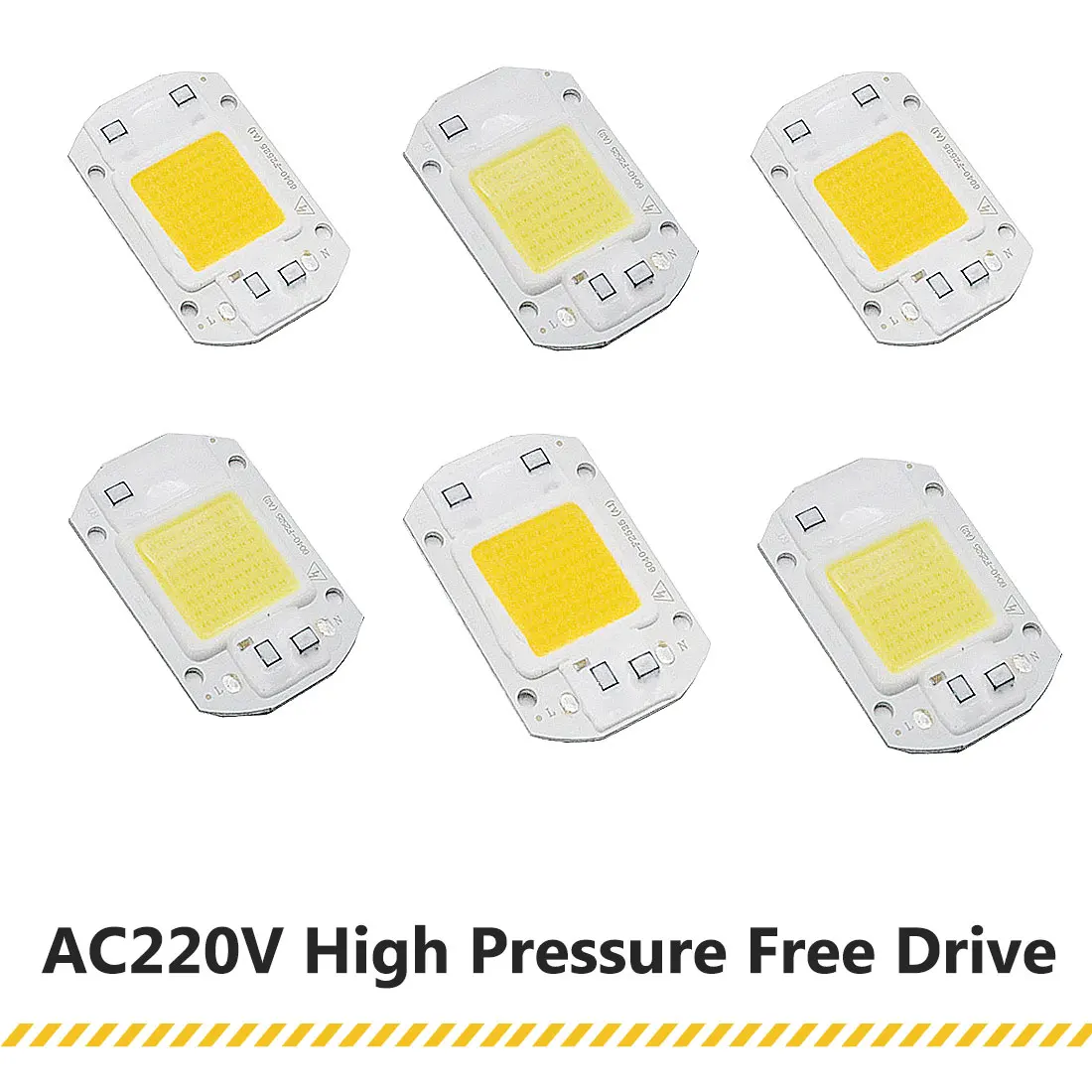 20W 30W 50W 220V DIY Flood Light COB LED Diode Spotlight Smart IC High Power Matrix For Projectors Outdoor Chip Lamp | Лампы и