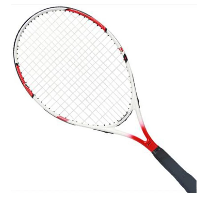 Высокое качество теннисные ракетки 1 шт. с сумкой для переноски 23 Дюймов Теннисные ракетки тренировочная ракетка для молодых детей - Цвет: Red