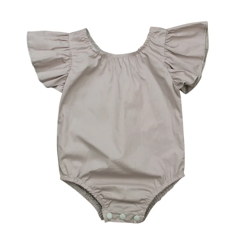 

Summer Baby Bodysuit Cotton Newborn Infant Ruffles Bodysuits Fashion Baby Girls Clothes