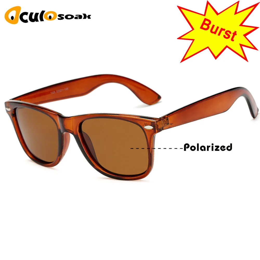 Fashion Polarized Square Sunglasses Night Vision Men Women Mirror Sun Glasse Luxury Eyewears UV400 Goggles Male