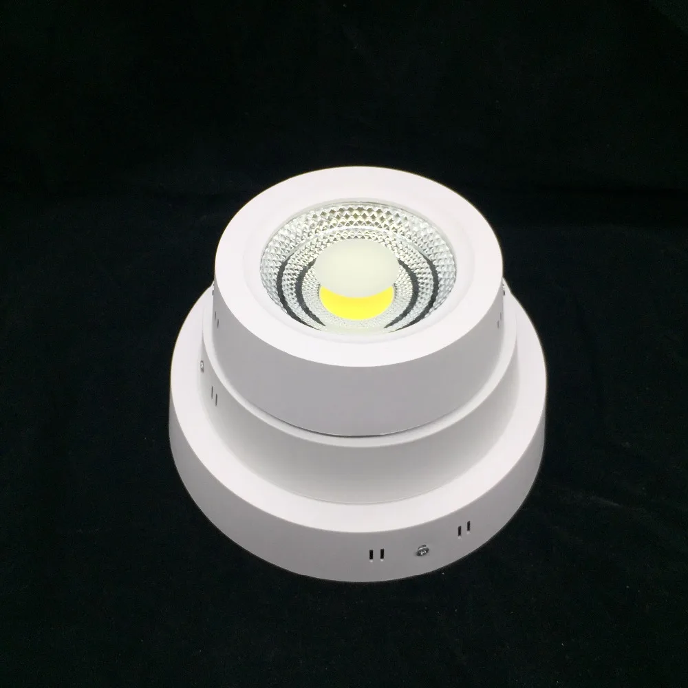 

LED Surface Light Lamp 10W 15W 25W COB LED Downlight No Cutting Needed Ceiling Panel Light 110V 220V Real Power Spot LED Light