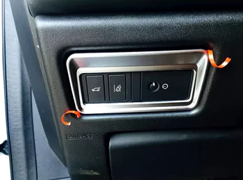 

For Jaguar XE X760 2015 2016 2017 ABS Matte Interior Rear Trunk Gate Switch Button Cover Trim 1pcs Car Styling Accessories
