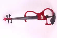 4/4 elektrische Violine 4 string rot farbe #2 der artikel ist die farbe, wenn sie andere farbe benötigen, bitte sagen mich