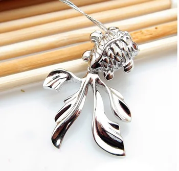 

Pure 925 Sterling Silver GoldFish Pendant