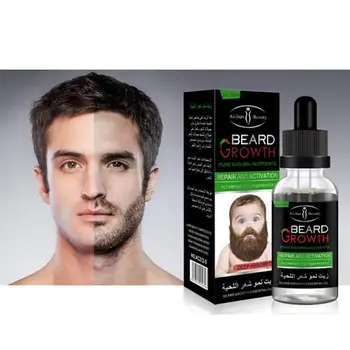 

US Free Ship 100% Natural Organic Beard Oil Beard Wax balm Men Growth Beard Oil Leave-In Conditioner for Groomed Beard Growth