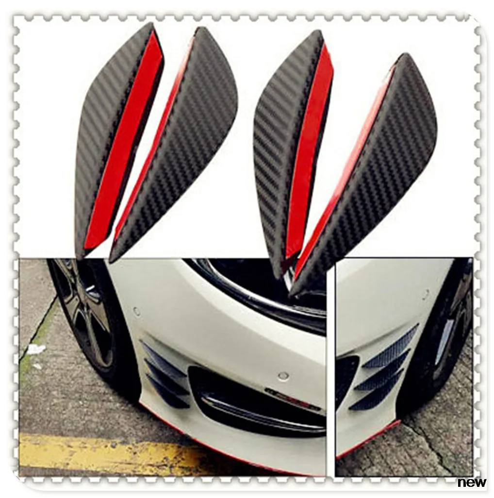 

Car Front Bumper Lip Fin Splitter Spoiler Canard Valence for Mercedes Benz GLC63 GLA45 GLA G650 E63 E-Class A170 A B C E S Class