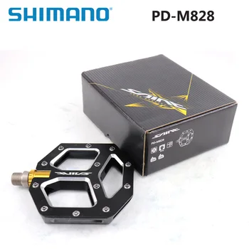 

SHIMANO SAINT PD-M828 Flat Pedal Is Perfect For Downhill Or Freeride Original Box Mountain Bike Pedal Bicycle Parts