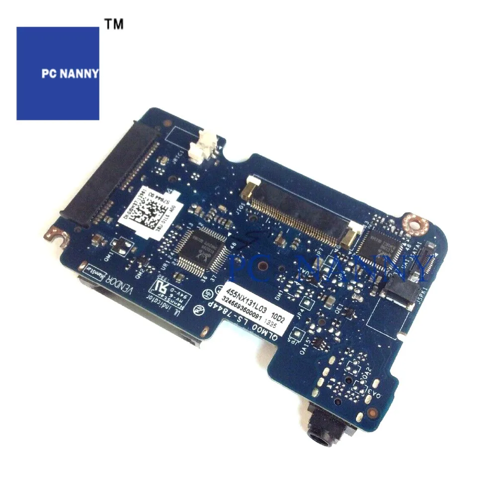 PCNANNY для Dell XPS 14 L421x аудио разъем карты плата считывателя JDW37 LS-7844P тесты хорошее |