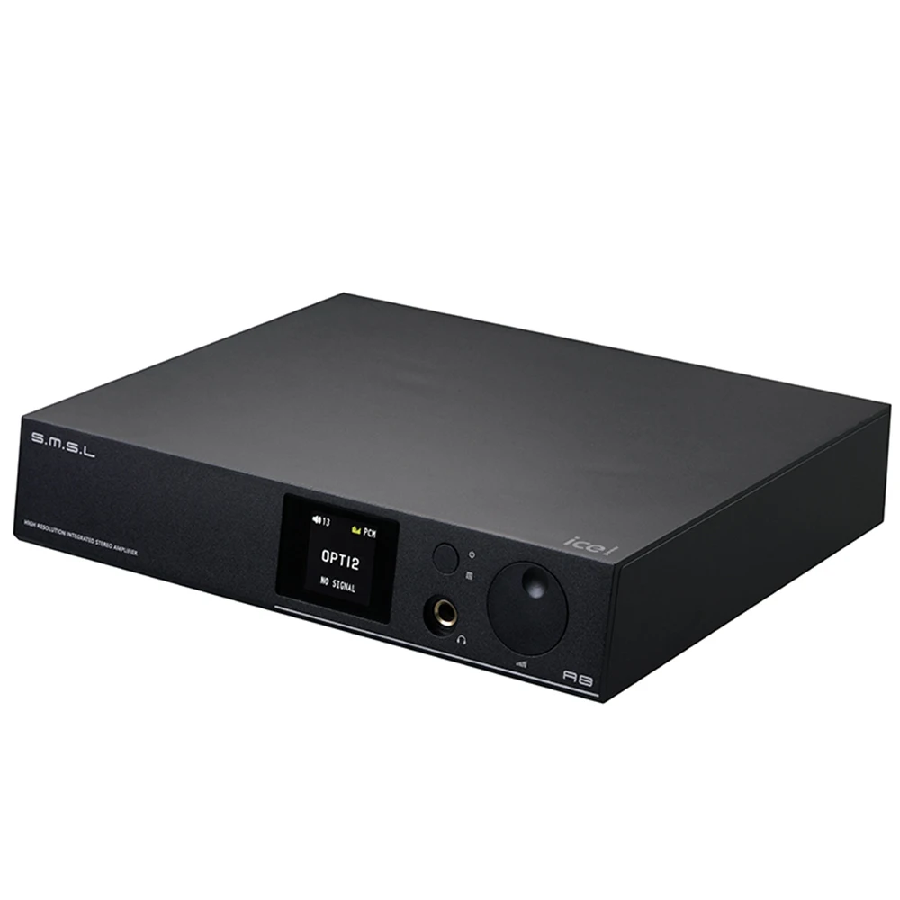 SMSL A8 ICEpower 125W Hifi Audio Digital USB DAC Headphone Amplifier Power Amp Decoder DSD AK4490