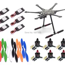 S550 550 мм Печатная плата печатной платы, Квадрокоптер с рамой, набор& MT2213 935kv/2212 920kv двигатель и 30A Simonk ESC и 1045 винтов