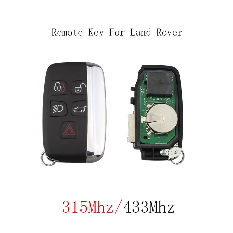 

433/315Mhz Smart Remote Key Keyless Fob For Land Rover Range Rover Sport Evogue LR4 Luxury 2010-2015 Original Keys