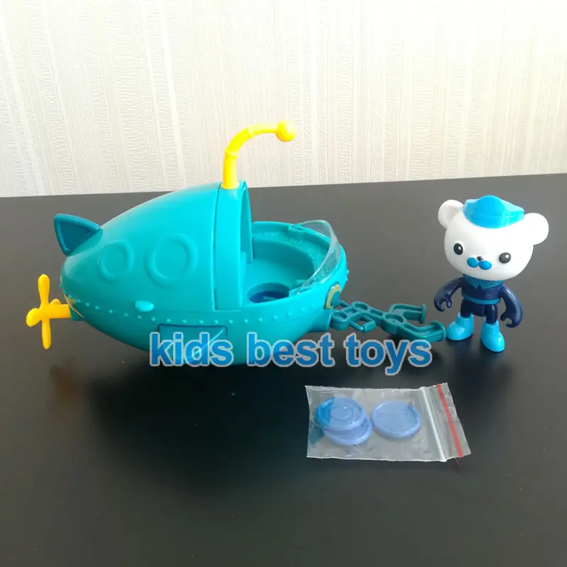 Octonauts транспортные средства лодка корабль подводные лодки с фигурками игрушечные лошадки капитан Барнакл квази для маленьких детей Рождественский подарок