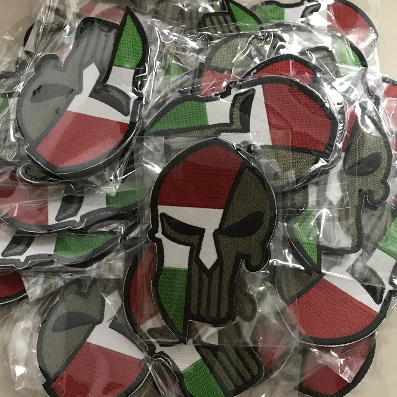 

Hungary Spartan Punisher patches badges Skull Hungary Flag Molon Labe Helmet Military patch Hungary flag patches