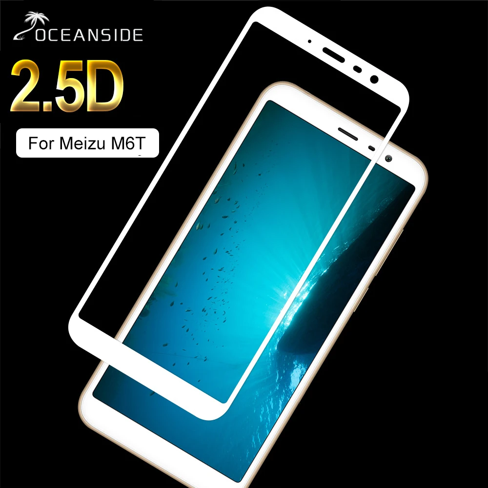 2 шт. для Meizu M6T Meilan 6 T защита экрана из закаленного стекла 2.5D 9H 5 7 ''Защитная