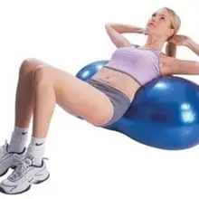 45*90 см Взрывозащищенный йога мяч восстановления капсулы Спортивная футболка арахис Массажный мяч с воздушным насосом