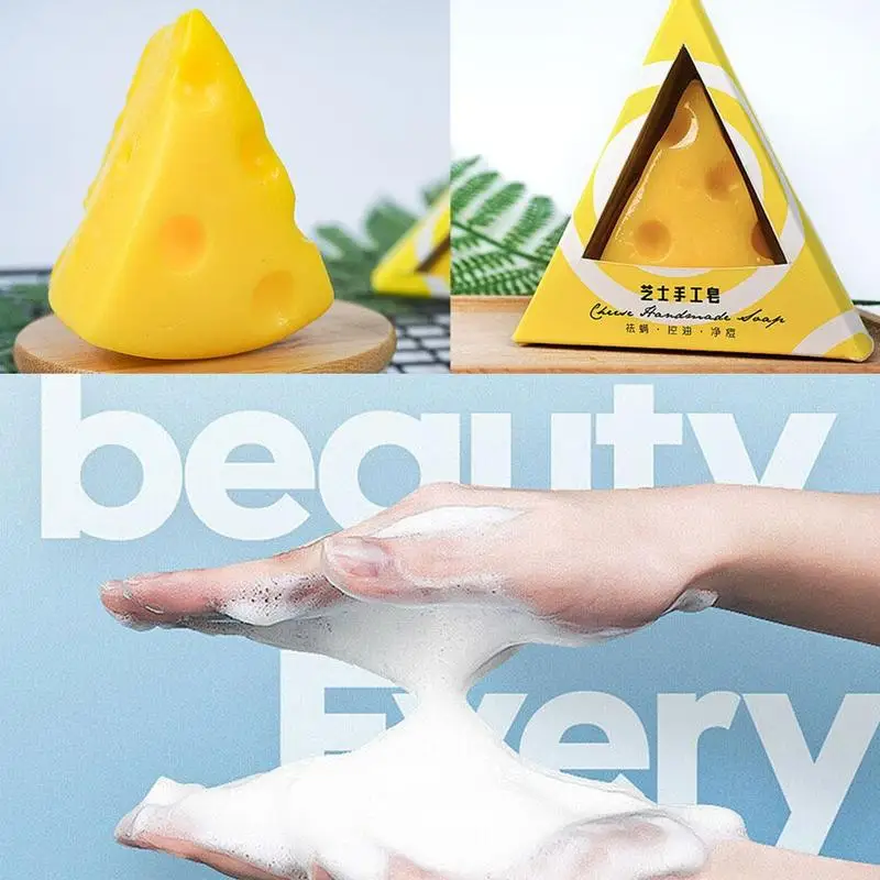 Mini Remove Acne Cheese Facial Soap With Foaming Net Skin Cleansingsoap Cheese Milk Soap Bath Wash Face Soap Refreshing Handsoap Mini Remove Acne Cheese Facial Soap With Foaming Net Skin Cleansingsoap Cheese Milk Soap Bath Wash Face Soap Refreshing Handsoap