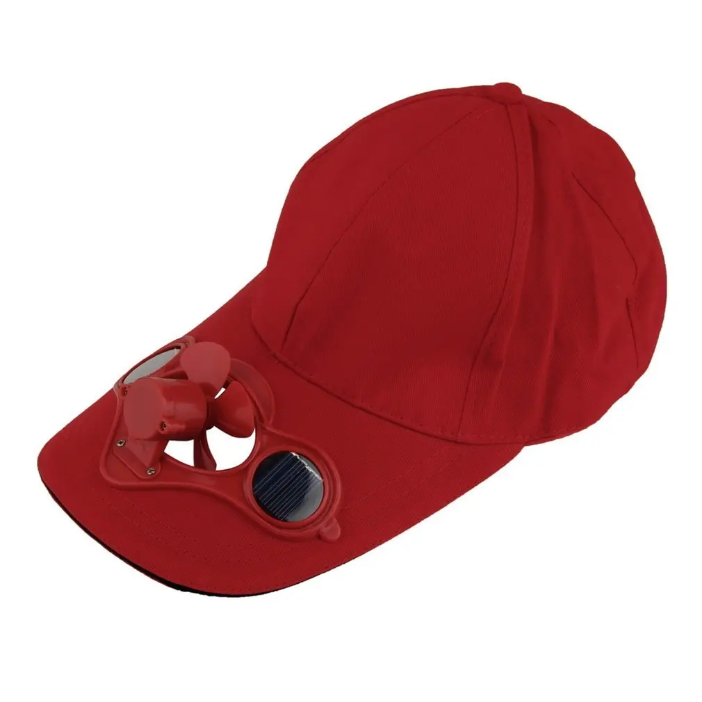 Mini Fan Fishing Summer Sport Outdoor Hat Cap With Solar Sun Power Cool Fan For Cycling Energy Save No Batteries Required Mini Fan Fishing Summer Sport Outdoor Hat Cap With Solar Sun Power Cool Fan For Cycling Energy Save No Batteries Required