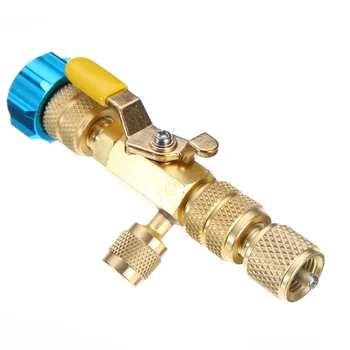 

11cm Length R22 R410A Air Conditioning Valve Core 1/4" Spool Interface Quick Remover Installer Tool